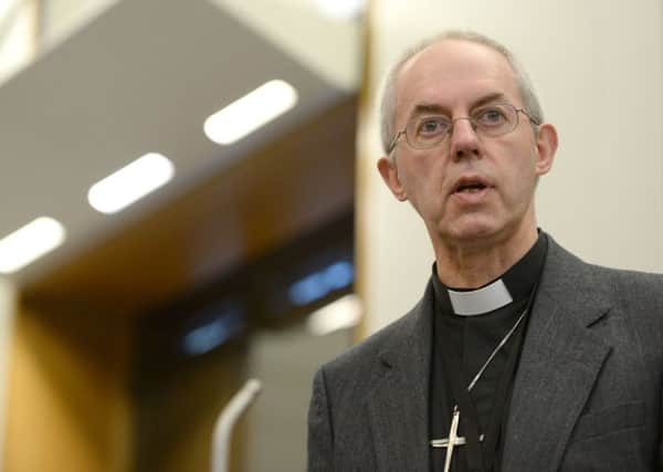 Justin Welby, the Archbishop of Canterbury, has spoken out on migration.