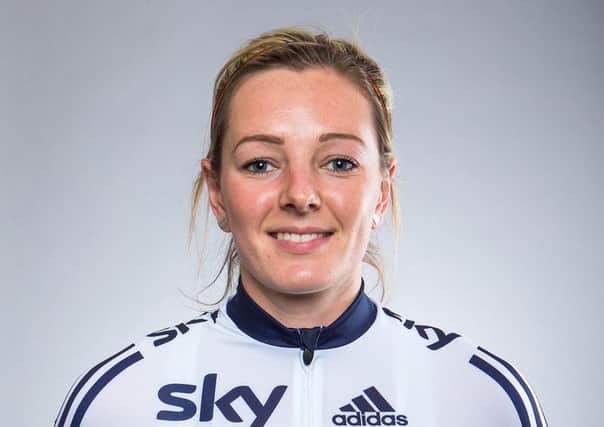 Katy Marchant, from Leeds, is a sprint cyclist with Team GB.