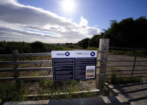 The proposed site for the York Potash Mine near Whitby  Photo: John Giles/PA Wire
