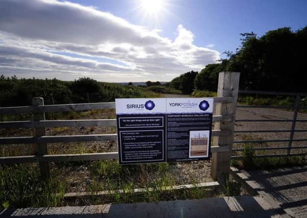 The proposed site for the York Potash Mine near Whitby Photo: John Giles/PA Wire
