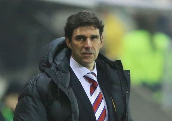 Middlesbrough manager Aitor Karanka.