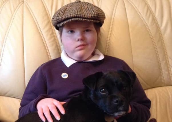 Tyler Manley, 11, who had a brain tumour