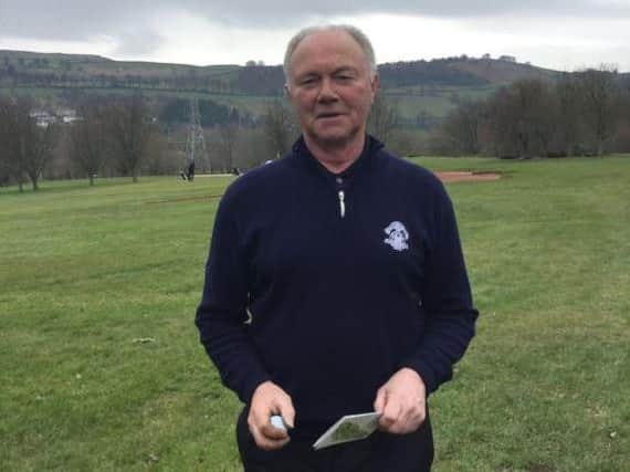 Just six weeks in and new Keighley GC member Trevor Clark has a hole-in-one to his name on the course, at the 11th.