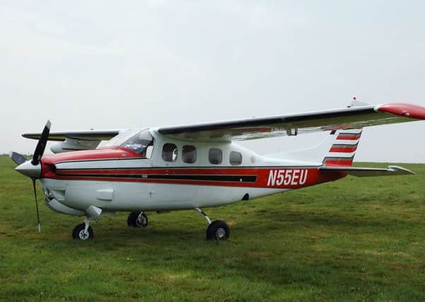 The Cessna flown by Andrew Wright. Picture: National Crime Agency