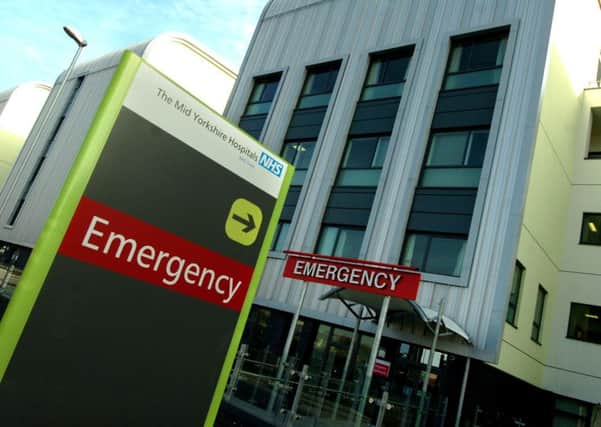 Hospital staffing levels in Mid Yorkshire are now at crisis point.