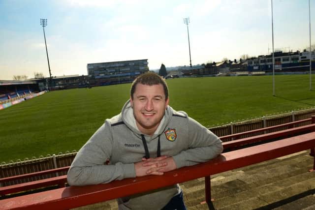 Chris Chester was formally introduced as Wakefield Trinity Wildcats new head coach at their Belle Vue ground on Thursday. Picture: Scott Merrylees