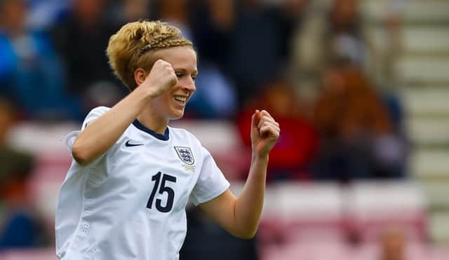 England's Natasha Dowie has signed for Doncaster Belles this season.