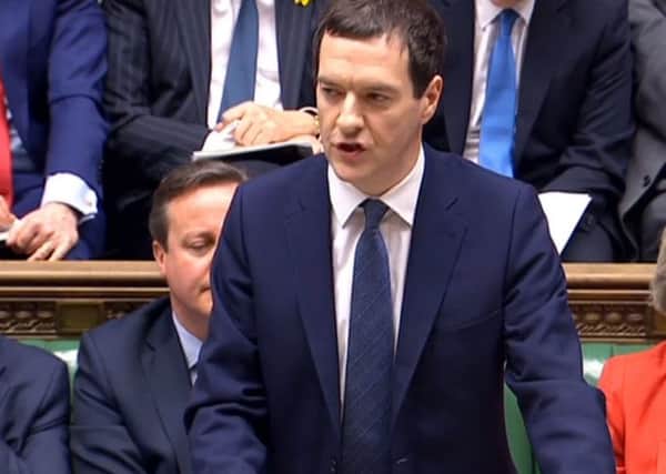 Chancellor of the Exchequer George Osborne. Pic: PA Wire