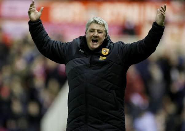 Hull City manager Steve Bruce rues a missed chance.