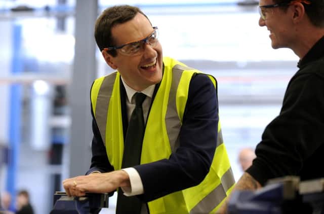The Chancellor of the Exchequer George Osborne Picture Bruce Rollinson