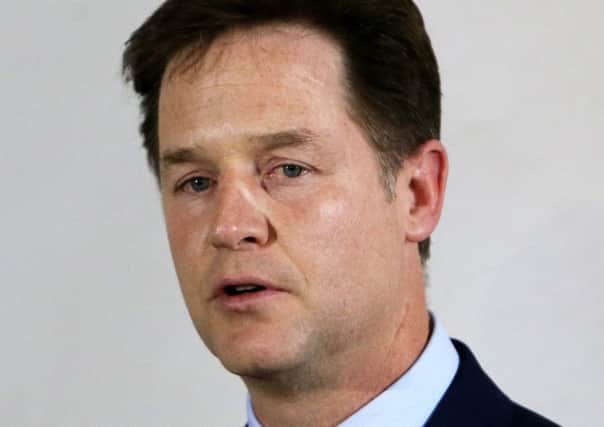 A council tree-felling programme in Sheffield has been dubbed a "national scandal" by former deputy prime minister Nick Clegg.