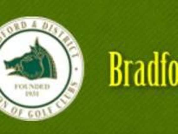 Bradford & District Union of Golf Clubs.