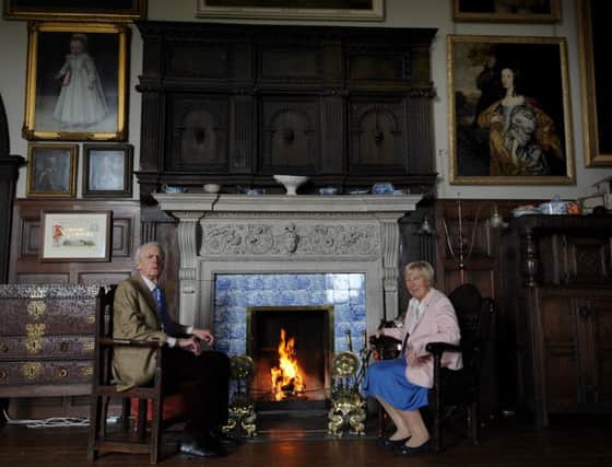 Sir James and Lady Graham at Norton Conyers Hall, Wath, near Ripon. Picture by Simon Hulme