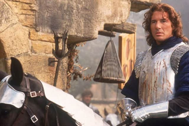 Richard Gere as King Arthur in First Knight.