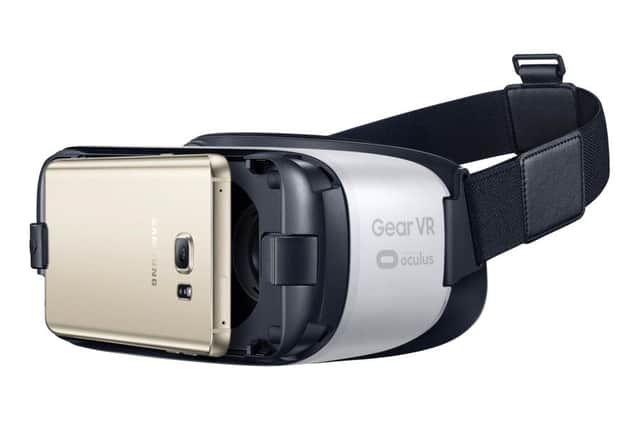 Samsung's Gear VT headset immerses you in a virtual world for Â£100, but requires a top-of-the-range phone.