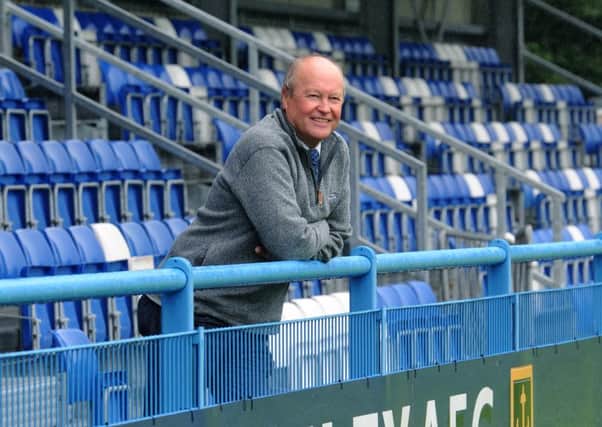 OPTIMISTIC: Phil Rogerson believes Guiseley will make the grade.