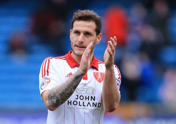 BILLY SHARP: Striker is determined to add to his 17-goal tally for the Blades this season.