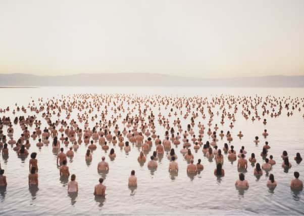 Â© Spencer Tunick, Dead Sea 6, 2011
