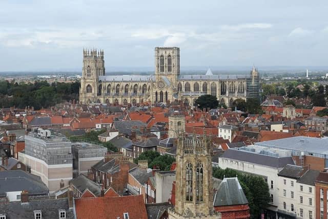 York Minster's Great East Window has been the subject of a major five year restoration project. Picture: Duncan Lomax
