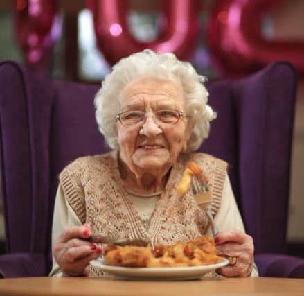 Dora Rixham, 102 of Sheffield. Picture: Ross Parry Agency