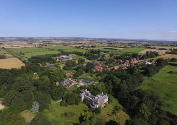 West Heslerton village and the surrounding 2,116 acres of land for sale at Â£20m