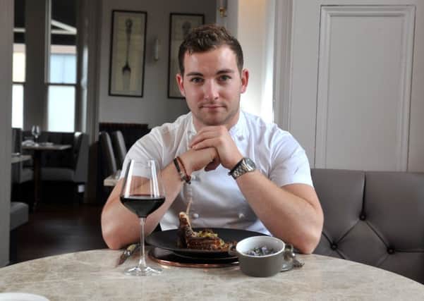 Chef Michael Carr at his Restaurant 92, on Station Parade in Harrogate.