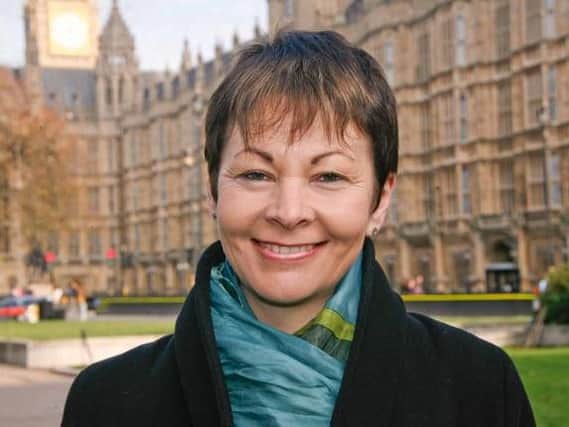 Green Party MP Carline Lucas backs demand from Labour for Parliament to be recalled to debate steel crisis.