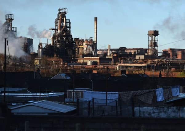 The UK's largest steel works in Port Talbot, South Wales, which Indian owners Tata are looking to sell.