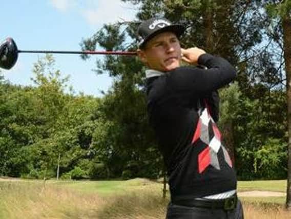 Nick Marsh, of Huddersfield GC, led the EuroPro Tour School qualifiers at Mottram Hall (Picture: Chris Stratford).