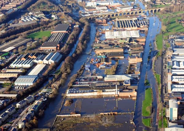 The Kirkstall Road area of Leeds was badly hit by flooding