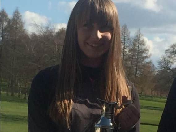 Nicola Slater, the new English Under-16 girls' champion.