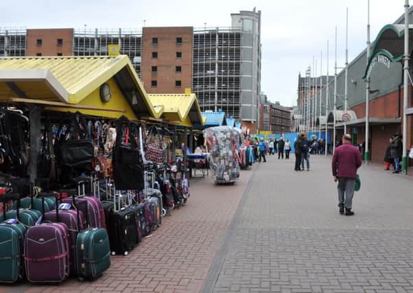 Leeds Kirkgate Market. Pictures: Tony Johnson.