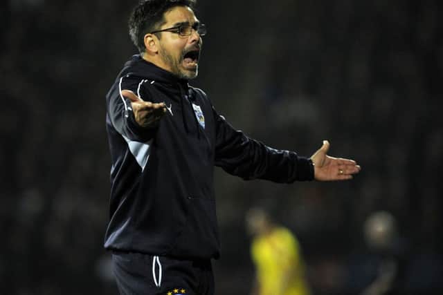 Huddersfield Town coach, David Wagner. Picture Bruce Rollinson.