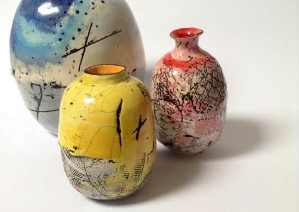 Emily's decorative and colourful ceramics