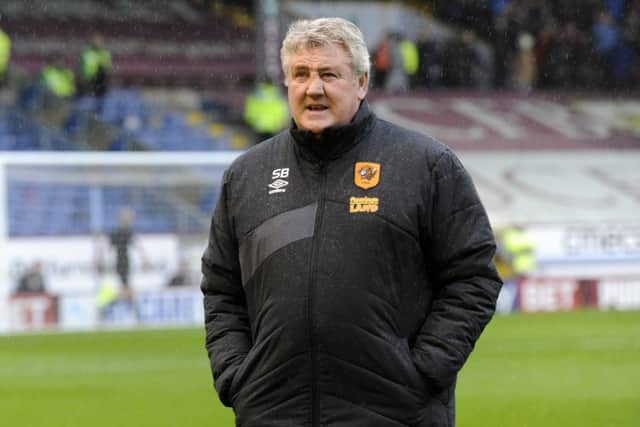 BACK IN THE GOALS: Hull City boss, Steve Bruce. Picture: Bruce Rollinson