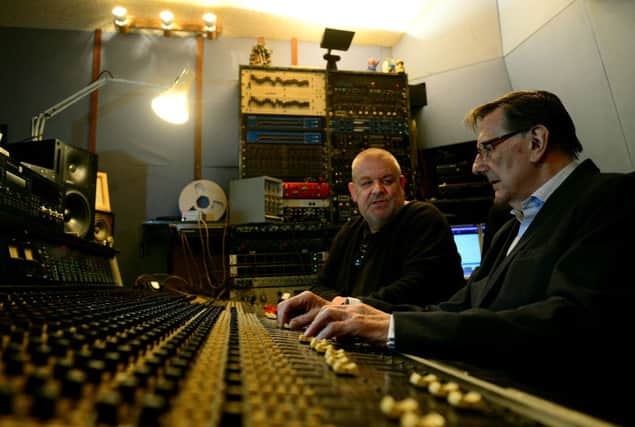 Keith Herd and John Spence in the Fairview Recording Studio at Willerby near Hull. Picture: Scott Merrylees