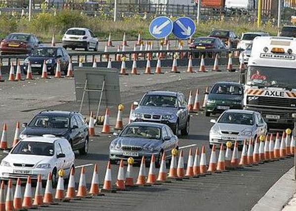 Do roadworks take too long to complete on motorways?