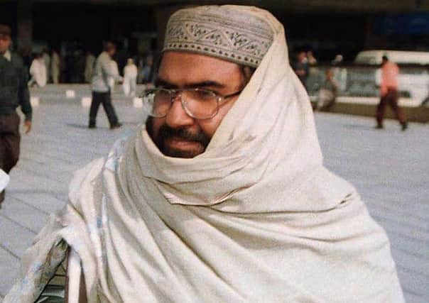 BBC picture of extremist leader Masood Azhar