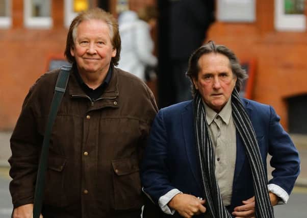 Richard Westwood (left) and Leonard 'Chip' Hawkes, former members of the 1960's band The Tremeloes