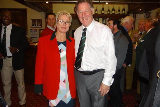Huddersfield GC's new men's and lady captain, Parnell Reilly and Liz Roberts (Picture: Anita Mandl).