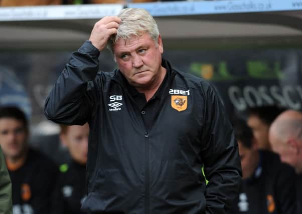 FUMING: Hull City manager Steve Bruce.  Picture Bruce Rollinson