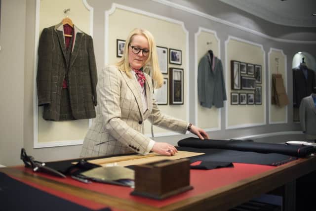 Kathryn Sargent is the first female master tailor to open her own tailoring house on Savile Row, London.