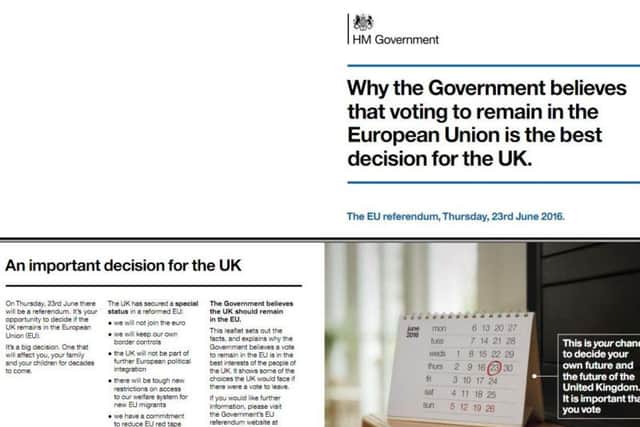 The Government's leaflet on why voting to remain in the EU is the best decision for the UK.
