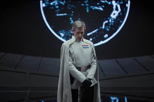 Screen grabbed image taken from the Star Wars YouTube channel of a scene from a trailer for the new Star Wars anthology film Rogue One.