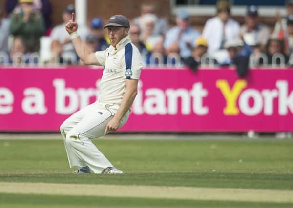 THE ONLY WAY IS UP: Yorkshire captain Andrew Gale.