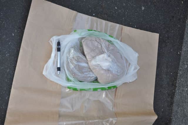 Part of the seized drugs haul