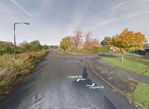 The entrance to Bewerley Crescent, Bradford (Google Maps)