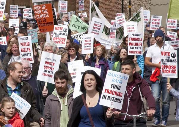 Opposition to fracking continues to grow in Ryedale.