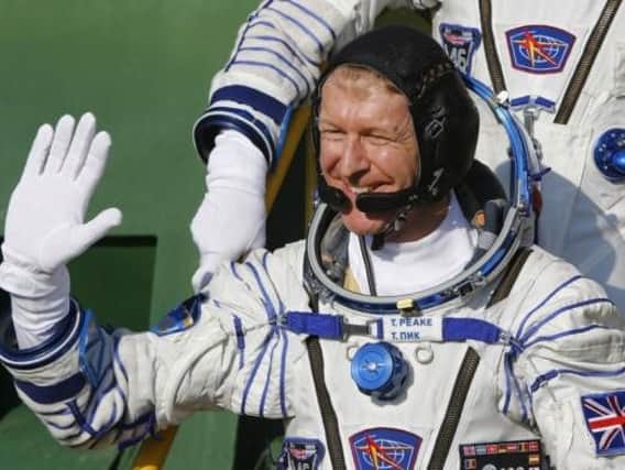 Astronaut Tim Peake.