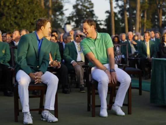 Danny Willett won the Masters on Sunday, but it was his brother who made a big noise on Twitter.